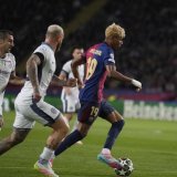 Lamine Yamal a mis à mal la défense de l'Inter KEYSTONE/AP/Emilio Morenatti